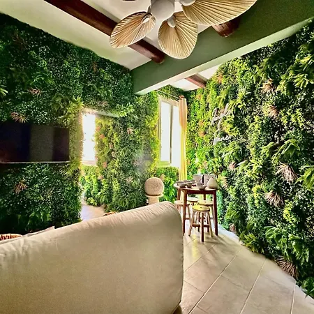 Jungle Chic Pour Couple Avec Parking Centre De Apartament *