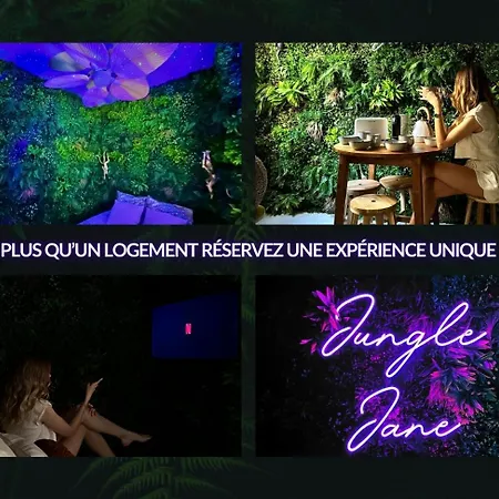 Jungle Chic Pour Couple Avec Parking Centre De * Νιμ